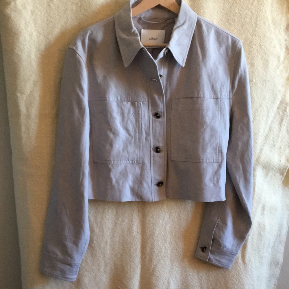 Wilfred Little cropped linen jacket